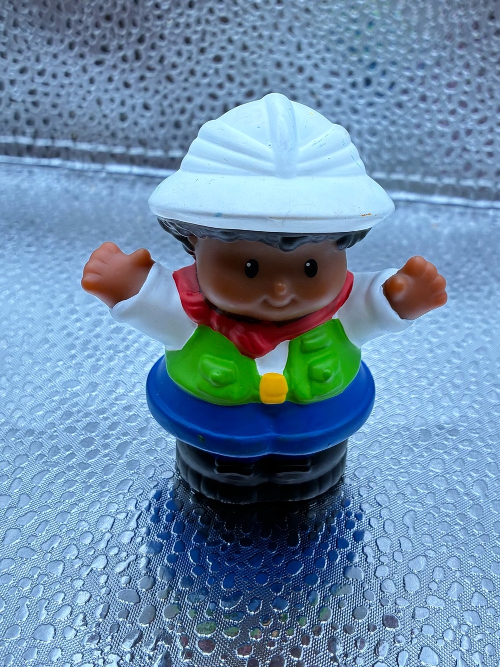 2/$15 Fisher Price Little People Safari Zoo Keeper Michael Explorer Figure 2012